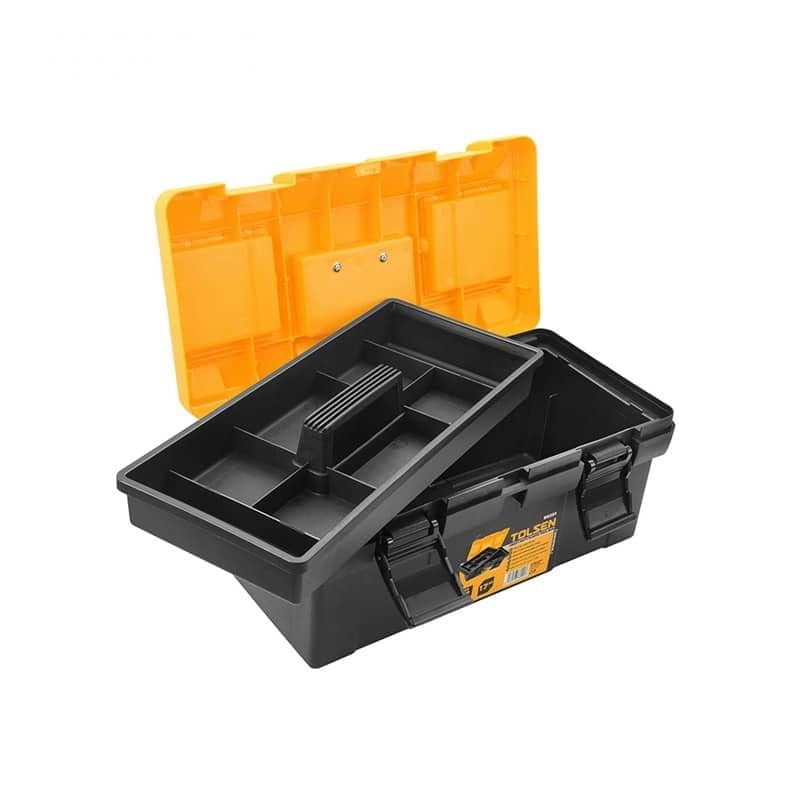 HEAVY DUTY PLASTIC TOOL BOX (INDUSTRIAL) - TOOL BAG & STORAGE - AGC Tools Ghana