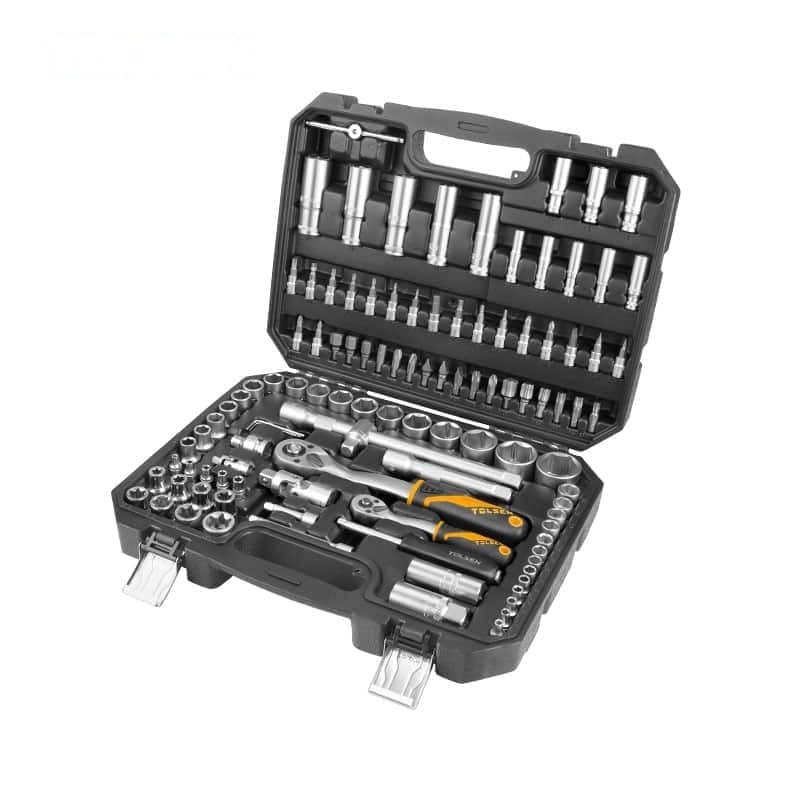 108PCS 1/2″ + 1/4″ SOCKET SET (INDUSTRIAL) - TOOL SET - AGC Tools Ghana